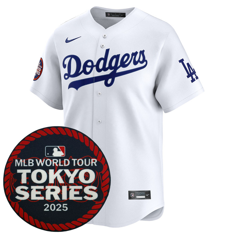 Los Angeles Dodgers Home 2025 Tokyo Series Jersey by NIKE